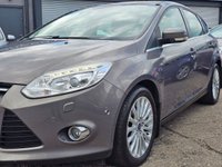 USED 2013 13 FORD FOCUS 1.0T EcoBoost Titanium X Hatchback 5dr Petrol Manual Euro 5 (s/s) (125 ps) FSH + &pound;35 TAX + SENSORS + REVERSE CAERA + SAT NAV + CRUISE