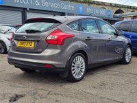 USED 2013 13 FORD FOCUS 1.0T EcoBoost Titanium X Hatchback 5dr Petrol Manual Euro 5 (s/s) (125 ps) FSH + &pound;35 TAX + SENSORS + REVERSE CAERA + SAT NAV + CRUISE