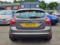 USED 2013 13 FORD FOCUS 1.0T EcoBoost Titanium X Hatchback 5dr Petrol Manual Euro 5 (s/s) (125 ps) FSH + &pound;35 TAX + SENSORS + REVERSE CAERA + SAT NAV + CRUISE