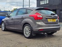 USED 2013 13 FORD FOCUS 1.0T EcoBoost Titanium X Hatchback 5dr Petrol Manual Euro 5 (s/s) (125 ps) FSH + &pound;35 TAX + SENSORS + REVERSE CAERA + SAT NAV + CRUISE