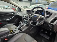 USED 2013 13 FORD FOCUS 1.0T EcoBoost Titanium X Hatchback 5dr Petrol Manual Euro 5 (s/s) (125 ps) FSH + &pound;35 TAX + SENSORS + REVERSE CAERA + SAT NAV + CRUISE