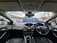 USED 2013 13 FORD FOCUS 1.0T EcoBoost Titanium X Hatchback 5dr Petrol Manual Euro 5 (s/s) (125 ps) FSH + &pound;35 TAX + SENSORS + REVERSE CAERA + SAT NAV + CRUISE