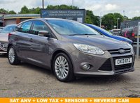 USED 2013 13 FORD FOCUS 1.0T EcoBoost Titanium X Hatchback 5dr Petrol Manual Euro 5 (s/s) (125 ps) FSH + &pound;35 TAX + SENSORS + REVERSE CAERA + SAT NAV + CRUISE