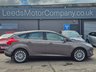 USED 2013 13 FORD FOCUS 1.0T EcoBoost Titanium X Hatchback 5dr Petrol Manual Euro 5 (s/s) (125 ps) FSH + &pound;35 TAX + SENSORS + REVERSE CAERA + SAT NAV + CRUISE