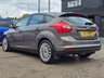USED 2013 13 FORD FOCUS 1.0T EcoBoost Titanium X Hatchback 5dr Petrol Manual Euro 5 (s/s) (125 ps) FSH + &pound;35 TAX + SENSORS + REVERSE CAERA + SAT NAV + CRUISE