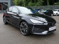 USED 2024 73 CUPRA LEON 1.4 eHybrid 12.8kWh VZ2 5d Petrol Plug-in Hybrid DSG 245 S/S SAT NAV, DIGITAL COCKPIT, 19 INCH ALLOYS, APPLE CARPLAY & ANDROID AUTO, REAR VIEW CAMERA, PARK PILOT FRONT/REAR & SIDE, PARK ASSIST, DAB RADIO, BLUETOOTH, ADAPTIVE CRUISE CONTROL, LANE ASSIST, WIRELESS PHONE CHARGER, DRIVE PROFILE, 3 ZONE CLIMATE CONTROL, DSG AUTOMATIC, FULL LED HEADLIGHTS, HEATED FLAT BOTTOM TIPTRONIC STEERING WHEEL, POWER FOLDING MIRRORS, AUTO LIGHTS & WIPERS, VOICE CONTROL, KEYLESS ENTRY & START, PART LEATHER INTERIOR, 4x USB C PORTS, 1 OWNER, GOOD SERVICE HISTORY