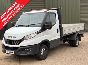 2021 IVECO DAILY 2.3D HPI 14V 35C 3450 Tipper 2dr Diesel HiMatic L2 Euro 6 (s/s) (Aluminium, DRW) (136 ps)
