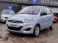 USED 2012 12 HYUNDAI I10 1.2 Classic Hatchback 5dr Petrol Manual Euro 5 (85 bhp) LOW MILES + FSH + LOW TAX + 1OWNER + IDEAL  FIST CAR