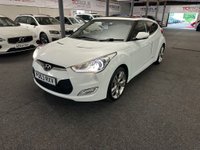 USED 2013 63 HYUNDAI VELOSTER 1.6 GDi Sport Hatchback 4dr Petrol Manual Euro 5 (140 ps) AMAZING HISTORY | 43MPG