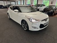 USED 2013 63 HYUNDAI VELOSTER 1.6 GDi Sport Hatchback 4dr Petrol Manual Euro 5 (140 ps) AMAZING HISTORY | 43MPG