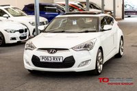 USED 2013 63 HYUNDAI VELOSTER 1.6 GDi Sport Hatchback 4dr Petrol Manual Euro 5 (140 ps) Timing Chain | Just Serviced by TMG