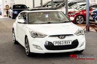 USED 2013 63 HYUNDAI VELOSTER 1.6 GDi Sport Hatchback 4dr Petrol Manual Euro 5 (140 ps) Timing Chain | Just Serviced by TMG