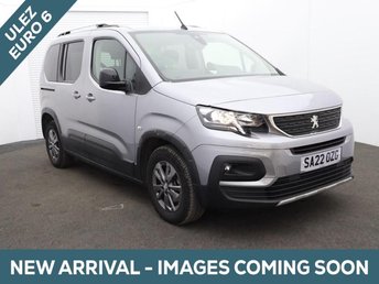 2022 PEUGEOT RIFTER 3 Seat Petrol Auto Wheelchair Accessible Disabled Access Vehicle WAV &pound;18945.00