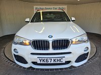 USED 2017 67 BMW X3 2.0 20d M Sport SUV 5dr Diesel Auto xDrive Euro 6 (s/s) (190 ps) DIESEL AUTOMATIC