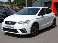 USED 2023 73 SEAT IBIZA 1.0 TSI FR Sport 5d 110 S/S 1 OWNER, FULL LINK FOR WIRELESS APPLE CARPLAY / ANDROID AUTO, SAT NAV, DIGITAL COCKPIT, LEATHER ALCANTARA, LED LIGHTS, AUTO LIGHTS & WIPERS, POWER FOLDING MIRRORS, CRUISE CONTROL & SPEED LIMITER, VOICE CONTROL, DAB RADIO, BLUETOOTH, VOICE CONTROL, MANUAL 6 SPEED GEARBOX, TINTED GLASS, 18 INCH ALLOY WHEELS, FRONT FOG LIGHTS, LEATHER FLAT BOTTOM MULTIFUNCTION STEERING WHEEL, 2x USB C, CLIMATE CONTROL, DRIVE SELECT, ADJUSTABLE BACKGROUND LIGHTING, LANE ASSIST, ISO FIX, SERVICE HISTORY