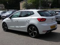 USED 2023 73 SEAT IBIZA 1.0 TSI FR Sport 5d 110 S/S 1 OWNER, FULL LINK FOR WIRELESS APPLE CARPLAY / ANDROID AUTO, SAT NAV, DIGITAL COCKPIT, LEATHER ALCANTARA, LED LIGHTS, AUTO LIGHTS & WIPERS, POWER FOLDING MIRRORS, CRUISE CONTROL & SPEED LIMITER, VOICE CONTROL, DAB RADIO, BLUETOOTH, VOICE CONTROL, MANUAL 6 SPEED GEARBOX, TINTED GLASS, 18 INCH ALLOY WHEELS, FRONT FOG LIGHTS, LEATHER FLAT BOTTOM MULTIFUNCTION STEERING WHEEL, 2x USB C, CLIMATE CONTROL, DRIVE SELECT, ADJUSTABLE BACKGROUND LIGHTING, LANE ASSIST, ISO FIX, SERVICE HISTORY