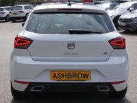 USED 2023 73 SEAT IBIZA 1.0 TSI FR Sport 5d 110 S/S 1 OWNER, FULL LINK FOR WIRELESS APPLE CARPLAY / ANDROID AUTO, SAT NAV, DIGITAL COCKPIT, LEATHER ALCANTARA, LED LIGHTS, AUTO LIGHTS & WIPERS, POWER FOLDING MIRRORS, CRUISE CONTROL & SPEED LIMITER, VOICE CONTROL, DAB RADIO, BLUETOOTH, VOICE CONTROL, MANUAL 6 SPEED GEARBOX, TINTED GLASS, 18 INCH ALLOY WHEELS, FRONT FOG LIGHTS, LEATHER FLAT BOTTOM MULTIFUNCTION STEERING WHEEL, 2x USB C, CLIMATE CONTROL, DRIVE SELECT, ADJUSTABLE BACKGROUND LIGHTING, LANE ASSIST, ISO FIX, SERVICE HISTORY