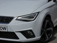 USED 2023 73 SEAT IBIZA 1.0 TSI FR Sport 5d 110 S/S 1 OWNER, FULL LINK FOR WIRELESS APPLE CARPLAY / ANDROID AUTO, SAT NAV, DIGITAL COCKPIT, LEATHER ALCANTARA, LED LIGHTS, AUTO LIGHTS & WIPERS, POWER FOLDING MIRRORS, CRUISE CONTROL & SPEED LIMITER, VOICE CONTROL, DAB RADIO, BLUETOOTH, VOICE CONTROL, MANUAL 6 SPEED GEARBOX, TINTED GLASS, 18 INCH ALLOY WHEELS, FRONT FOG LIGHTS, LEATHER FLAT BOTTOM MULTIFUNCTION STEERING WHEEL, 2x USB C, CLIMATE CONTROL, DRIVE SELECT, ADJUSTABLE BACKGROUND LIGHTING, LANE ASSIST, ISO FIX, SERVICE HISTORY