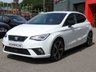 USED 2023 73 SEAT IBIZA 1.0 TSI FR Sport 5d 110 S/S 1 OWNER, FULL LINK FOR WIRELESS APPLE CARPLAY / ANDROID AUTO, SAT NAV, DIGITAL COCKPIT, LEATHER ALCANTARA, LED LIGHTS, AUTO LIGHTS & WIPERS, POWER FOLDING MIRRORS, CRUISE CONTROL & SPEED LIMITER, VOICE CONTROL, DAB RADIO, BLUETOOTH, VOICE CONTROL, MANUAL 6 SPEED GEARBOX, TINTED GLASS, 18 INCH ALLOY WHEELS, FRONT FOG LIGHTS, LEATHER FLAT BOTTOM MULTIFUNCTION STEERING WHEEL, 2x USB C, CLIMATE CONTROL, DRIVE SELECT, ADJUSTABLE BACKGROUND LIGHTING, LANE ASSIST, ISO FIX, SERVICE HISTORY