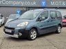 USED 2012 12 PEUGEOT PARTNER TEPEE 1.6 HDi 8v Tepee Outdoor MPV 5dr Diesel Manual (139 g/km, 115 bhp) LOW MILES + FDH + 1 OWNER + EASY ACCES SLIDING DOORS