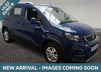 2021 PEUGEOT RIFTER 3 Seat Petrol Auto Wheelchair Accessible Disabled Access Vehicle WAV &pound;17945.00