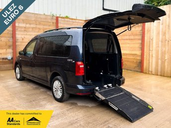 2019 VOLKSWAGEN CADDY MAXI LIFE 5 Seat Auto Wheelchair Accessible Disabled Access Vehicle WAV