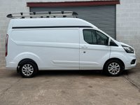 USED 2022 72 FORD TRANSIT CUSTOM 2.0 340 EcoBlue Limited Panel Van 5dr Diesel Manual L2 H2 Euro 6 (s/s) (170 ps) 2022 Ford Transit Custom Limited