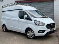 USED 2022 72 FORD TRANSIT CUSTOM 2.0 340 EcoBlue Limited Panel Van 5dr Diesel Manual L2 H2 Euro 6 (s/s) (170 ps) 2022 Ford Transit Custom Limited