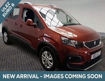 2021 PEUGEOT RIFTER 3 Seat Petrol Auto Wheelchair Accessible Disabled Access Vehicle WAV &pound;17445.00