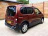 USED 2021 21 PEUGEOT RIFTER 3 Seat Petrol Auto Wheelchair Accessible Disabled Access Vehicle WAV 