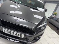 USED 2018 68 FORD S-MAX 2.0 TDCi ST-Line MPV 5dr Diesel Manual Euro 6 (s/s) (180 ps) MAGNETIC GREY / ST-LINE / 7 SEATER / TOUCHSCREEN APPLE CARPLAY & ANDROID AUTO / FRONT & REAR SENSORS / AMBIENT LIGHTING / HEATED SEATS / HEATED WINDSCREEN / LANE CONTROL / NAVIGATION / CRUISE CONTROL