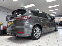 USED 2018 68 FORD S-MAX 2.0 TDCi ST-Line MPV 5dr Diesel Manual Euro 6 (s/s) (180 ps) MAGNETIC GREY / ST-LINE / 7 SEATER / TOUCHSCREEN APPLE CARPLAY & ANDROID AUTO / FRONT & REAR SENSORS / AMBIENT LIGHTING / HEATED SEATS / HEATED WINDSCREEN / LANE CONTROL / NAVIGATION / CRUISE CONTROL