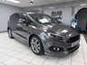 USED 2018 68 FORD S-MAX 2.0 TDCi ST-Line MPV 5dr Diesel Manual Euro 6 (s/s) (180 ps) MAGNETIC GREY / ST-LINE / 7 SEATER / TOUCHSCREEN APPLE CARPLAY & ANDROID AUTO / FRONT & REAR SENSORS / AMBIENT LIGHTING / HEATED SEATS / HEATED WINDSCREEN / LANE CONTROL / NAVIGATION / CRUISE CONTROL