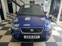 USED 2019 19 SEAT ARONA 1.0 TSI GPF FR SUV 5dr Petrol DSG Euro 6 (s/s) (115 ps) REAR PARKING SENSORS! SAT NAV!