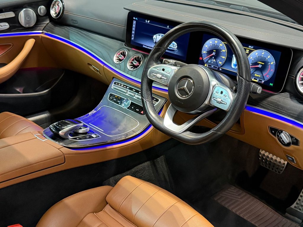 USED 2019 68 MERCEDES-BENZ E-CLASS 3.0 E450 V6 AMG Line (Premium Plus) Coupe 2dr Petrol G-Tronic+ 4MATIC Euro 6 (s/s) (367 ps) 