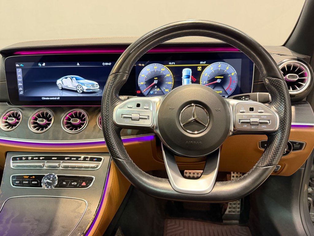 USED 2019 68 MERCEDES-BENZ E-CLASS 3.0 E450 V6 AMG Line (Premium Plus) Coupe 2dr Petrol G-Tronic+ 4MATIC Euro 6 (s/s) (367 ps) 