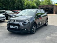 USED 2024 24 CITROEN C3 1.2 PureTech PLUS Hatchback 5dr Petrol Manual Euro 6 (s/s) (83 ps) BY APPOINTMENT ONLY - Alloy Wheels, Air Con, Apple Car Play & Android Auto, DAB Radio, Rear Parking Camera & Sensors, Cruise Control.