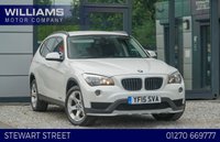 USED 2015 15 BMW X1 2.0 18d SE SUV 5dr Diesel Manual xDrive Euro 5 (s/s) (143 ps) 