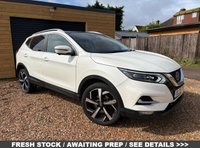 USED 2021 70 NISSAN QASHQAI 1.3 DIG-T N-Motion SUV 5dr Petrol Manual Euro 6 (s/s) (140 ps) STORM WHITE / 3D QUITLED NAPPA LEATHER / PANORAMIC ROOF / TOUCHSCREEN APPLE CARPLAY & ANDROID AUTO / REAR SENSORS / 360 CAMERAS / HEATED SEATS / DAB / CRUISE CONTROL