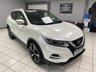USED 2021 70 NISSAN QASHQAI 1.3 DIG-T N-Motion SUV 5dr Petrol Manual Euro 6 (s/s) (140 ps) STORM WHITE / 3D QUITLED NAPPA LEATHER / PANORAMIC ROOF / TOUCHSCREEN APPLE CARPLAY & ANDROID AUTO / REAR SENSORS / 360 CAMERAS / HEATED SEATS / DAB / CRUISE CONTROL