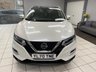 USED 2021 70 NISSAN QASHQAI 1.3 DIG-T N-Motion SUV 5dr Petrol Manual Euro 6 (s/s) (140 ps) STORM WHITE / 3D QUITLED NAPPA LEATHER / PANORAMIC ROOF / TOUCHSCREEN APPLE CARPLAY & ANDROID AUTO / REAR SENSORS / 360 CAMERAS / HEATED SEATS / DAB / CRUISE CONTROL