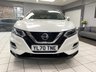 USED 2021 70 NISSAN QASHQAI 1.3 DIG-T N-Motion SUV 5dr Petrol Manual Euro 6 (s/s) (140 ps) STORM WHITE / 3D QUITLED NAPPA LEATHER / PANORAMIC ROOF / TOUCHSCREEN APPLE CARPLAY & ANDROID AUTO / REAR SENSORS / 360 CAMERAS / HEATED SEATS / DAB / CRUISE CONTROL