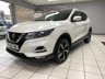 USED 2021 70 NISSAN QASHQAI 1.3 DIG-T N-Motion SUV 5dr Petrol Manual Euro 6 (s/s) (140 ps) STORM WHITE / 3D QUITLED NAPPA LEATHER / PANORAMIC ROOF / TOUCHSCREEN APPLE CARPLAY & ANDROID AUTO / REAR SENSORS / 360 CAMERAS / HEATED SEATS / DAB / CRUISE CONTROL