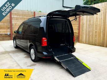 2021 VOLKSWAGEN CADDY MAXI LIFE 5 Seat Auto Wheelchair Accessible Disabled Access Vehicle WAV &pound;23945.00
