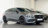 USED 2019 68 MERCEDES-BENZ CLA 2.1 CLA220d AMG Line Night Edition (Plus) Shooting Brake 7G-DCT Euro 6 (s/s) 5dr PANORAMIC ROOF, SAT NAV