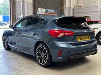 USED 2019 68 FORD FOCUS 1.0T EcoBoost ST-Line X Hatchback 5 Door Petrol Manual Blue Euro 6 1 Former Keeper +BLUETOOTH+CRUISE+PARK SENSORS+