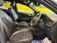 USED 2019 68 FORD FOCUS 1.0T EcoBoost ST-Line X Hatchback 5 Door Petrol Manual Blue Euro 6 1 Former Keeper +BLUETOOTH+CRUISE+PARK SENSORS+