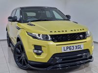USED 2013 63 LAND ROVER RANGE ROVER EVOQUE 2.2 SD4 Special Edition Sicilian Yellow SUV 5dr Diesel Auto 4WD Euro 5 (190 ps) 