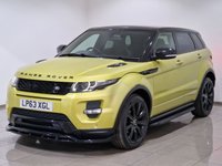 USED 2013 63 LAND ROVER RANGE ROVER EVOQUE 2.2 SD4 Special Edition Sicilian Yellow SUV 5dr Diesel Auto 4WD Euro 5 (190 ps) 