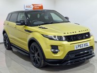 USED 2013 63 LAND ROVER RANGE ROVER EVOQUE 2.2 SD4 Special Edition Sicilian Yellow SUV 5dr Diesel Auto 4WD Euro 5 (190 ps) 
